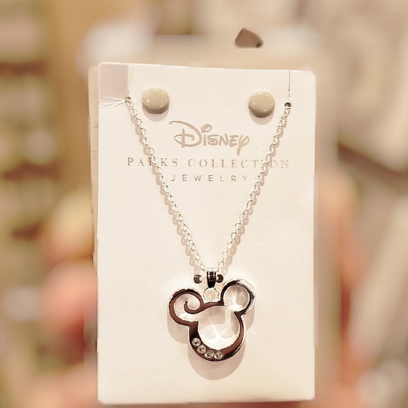 DISNEY PARKS MICKEY MOUSE PENDANT NECKLACE - Picture 2 of 4